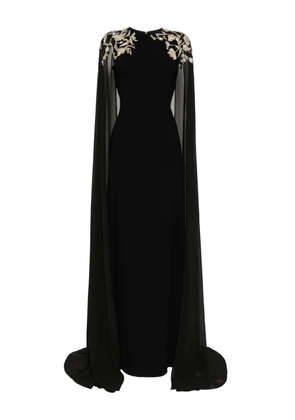 Saiid Kobeisy embroidered maxi dress - Black