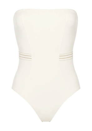 ERES Pétillant strapless swimsuit - White