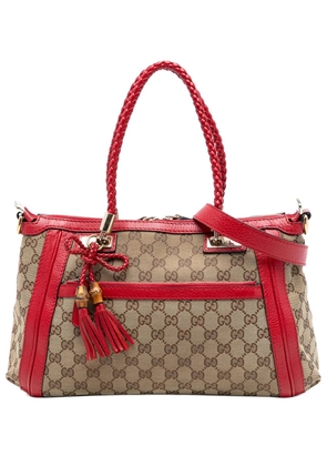 Gucci Pre-Owned 2016-2025 GG Canvas Bella satchel - Brown