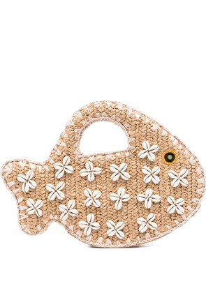 Simon Miller Puka Fish tote bag - Neutrals