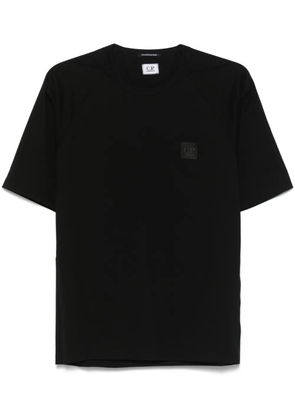 C.P. Company logo-appliqué T-shirt - Black