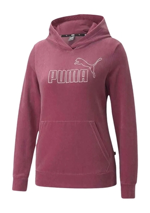 PUMA Velour hooded hoodie - Pink