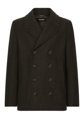 Dolce & Gabbana buttoned coat - Grey