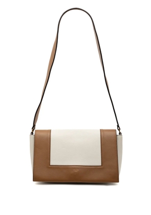 Celine Pre-Owned 2018 Leather Frame shoulder bag - Brown