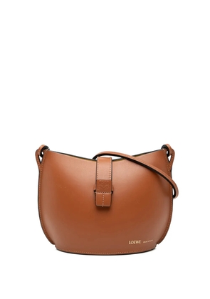 Loewe Pre-Owned 2021 Leather Molded bucket bag - Brown