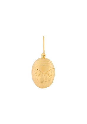 Aurelie Bidermann Aurelie Scarab earring - Metallic
