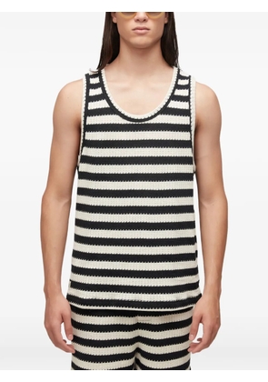 Osklen striped tank top - Black