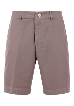 Brunello Cucinelli cotton chino shorts - Brown