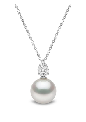 Yoko London 18kt white gold Starlight South Sea pearl and diamond necklace - Silver
