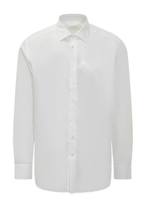 ETRO embroidered shirt - White