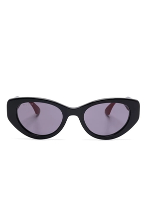 Gucci Eyewear butterfly-frame sunglasses - Black