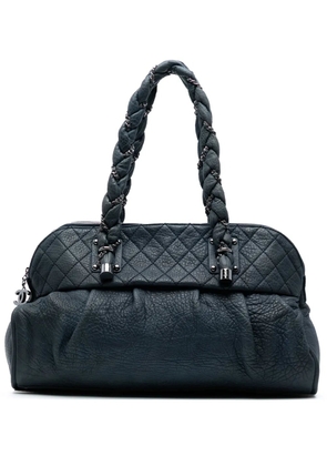 CHANEL Pre-Owned 2006-2008 Calfskin Lady Braid shoulder bag - Blue