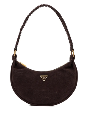 GUESS USA Amita leather shoulder bag - Brown