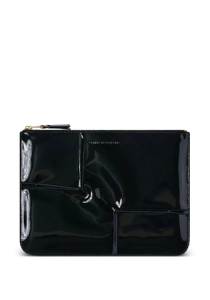 Comme Des Garçons Wallet debossed-logo wallet - Black