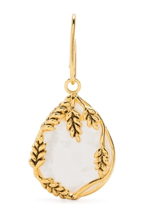 Aurelie Bidermann Mini Françoise Mother of Pearl charm - Gold