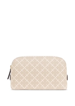 By Malene Birger zip-fastening make up bag - Neutrals