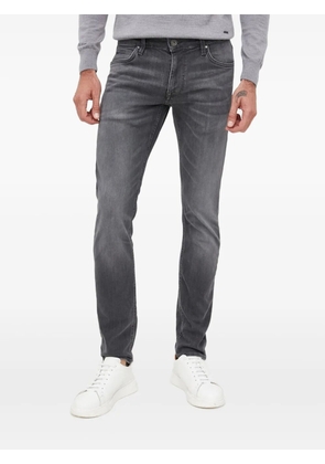 Joop! leather-patch jeans - Grey
