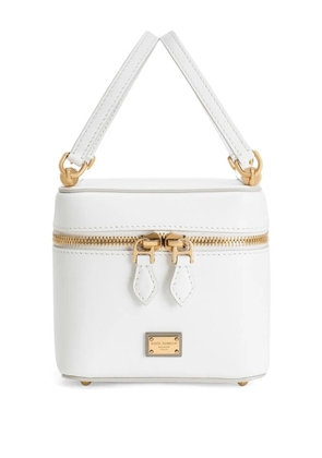 Dolce & Gabbana Sicily Cube vanity bag - White