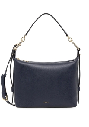 Furla M Tonie hobo leather crossbody bag - Blue