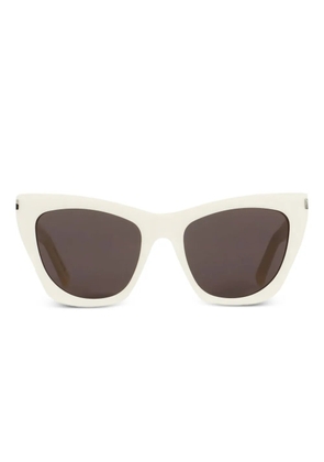 Saint Laurent Eyewear SL 214 KATE cat-eye frame sunglasses - White