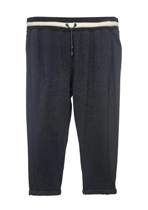 Brunello Cucinelli drawstring-waist track pants - Grey