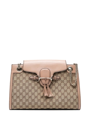Gucci Pre-Owned 2016-2025 Large GG Canvas Emily shoulder bag - Brown