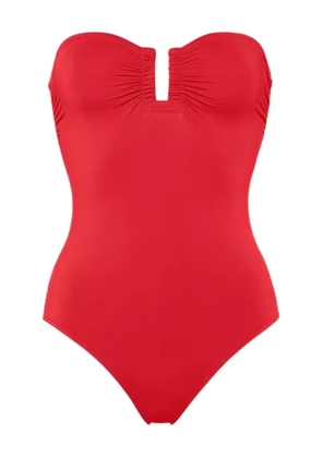 ERES strapless one-piece - Red