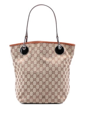 Gucci Pre-Owned 2000-2015 Large GG Canvas Eclipse tote bag - Brown