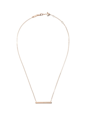 Chopard 18kt rose gold Ice Cube Pure diamond necklace - Pink