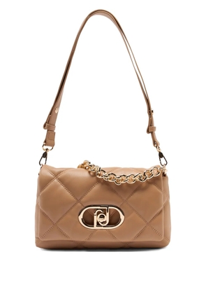LIU JO LaPuffy logo shoulder bag - Neutrals