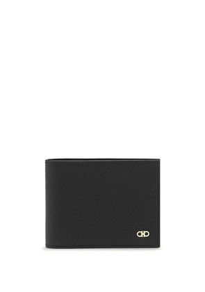 Ferragamo Gancini bi-fold leather wallet - Black