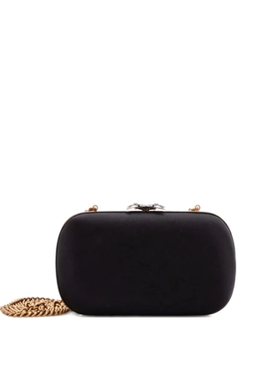 Gucci Pre-Owned Animalier Broadway Box Satin clutch bag - Black