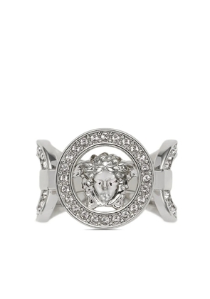 Versace Medusa '95 crystal-embellished ring - Silver