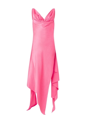 Roberto Cavalli silk midi dress - Pink