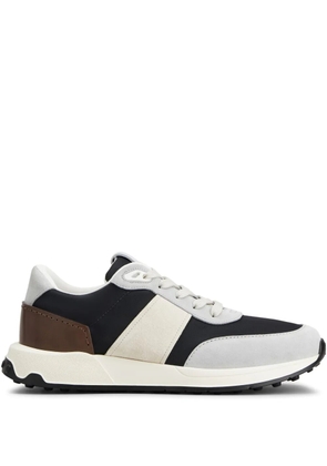Tod's suede-panelled sneakers - Black