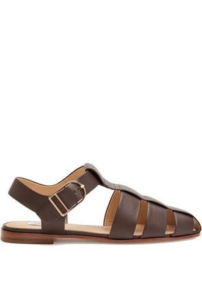 Gabriela Hearst Lynn leather sandals - Brown