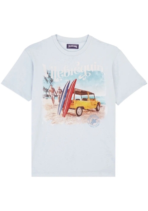 Vilebrequin graphic-print cotton T-shirt - Blue