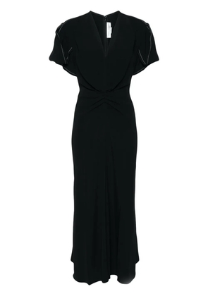 Victoria Beckham gathered-detail dress - Black