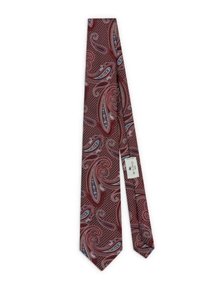 ETRO paisley-print tie - Red