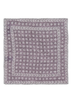 Brunello Cucinelli dotted handkerchief - Purple