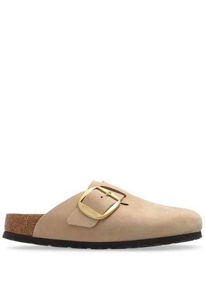 Birkenstock buckled leather sandals - Neutrals