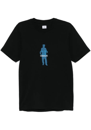 C.P. Company Waffled British Sailor T-Shirt - Black