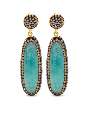 NAGHEDI Amazonite earrings - Green