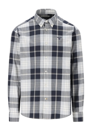 Barbour checked embroidered shirt - Blue