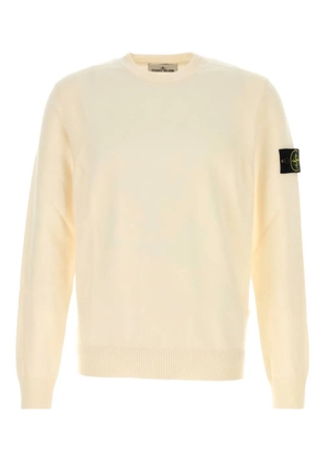 Stone Island crew-neck Compass-badge sweater - Neutrals