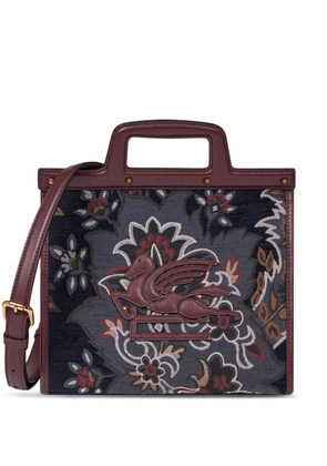 ETRO medium jacquard Love Trotter bag - Red