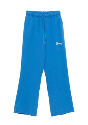 Cherry LA logo-printed sweatpants - Blue