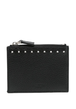 Valentino Garavani Rockstud-detail wallet - Black