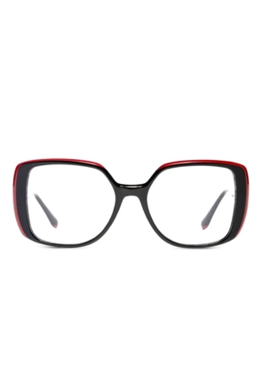Xavier Garcia Design Celeste square-frame glasses - Black