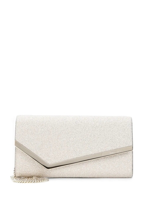 Jimmy Choo Emmie clutch bag - Neutrals